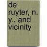 De Ruyter, N. Y., And Vicinity by Welch