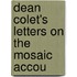 Dean Colet's Letters On The Mosaic Accou
