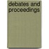 Debates And Proceedings
