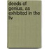 Deeds Of Genius, As Exhibited In The Liv