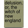 Delusion, Or, The Witch Of New England door Eliza Buckminster Lee