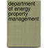 Department Of Energy Property Management