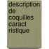 Description De Coquilles Caract Ristique