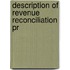 Description Of Revenue Reconciliation Pr