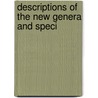 Descriptions Of The New Genera And Speci door David Don