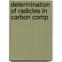 Determination Of Radicles In Carbon Comp
