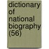 Dictionary Of National Biography (56)