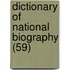 Dictionary Of National Biography (59)
