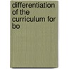 Differentiation Of The Curriculum For Bo door Great Britain. Committee