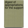 Digest Of Appropriations For The Support door United States. Warrants