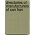 Directories Of Manufacturers Of San Fran