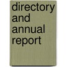 Directory And Annual Report by Colorado Bar Association