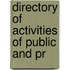 Directory Of Activities Of Public And Pr