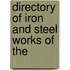 Directory Of Iron And Steel Works Of The
