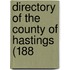 Directory Of The County Of Hastings (188