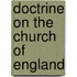 Doctrine On The Church Of England