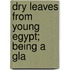 Dry Leaves From Young Egypt; Being A Gla