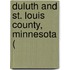 Duluth And St. Louis County, Minnesota (