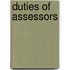 Duties Of Assessors
