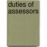 Duties Of Assessors by Kansas Tax Commission