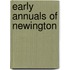 Early Annuals Of Newington