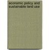 Economic Policy and Sustainable Land Use door Nico Heerink