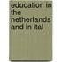 Education In The Netherlands And In Ital