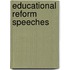 Educational Reform Speeches