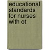 Educational Standards For Nurses With Ot door Isabel Hampton Robb