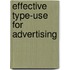 Effective Type-Use For Advertising
