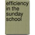 Efficiency In The Sunday School