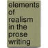 Elements Of Realism In The Prose Writing