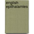 English Epithalamies