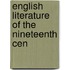 English Literature Of The Nineteenth Cen