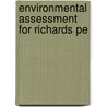 Environmental Assessment For Richards Pe door Montana. Dept. Of Conservation