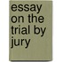 Essay On The Trial By Jury