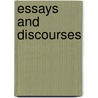 Essays And Discourses door Prafulla Chandra Ray