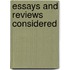 Essays And Reviews Considered