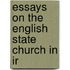 Essays On The English State Church In Ir