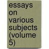 Essays On Various Subjects (Volume 5) by Nicholas Patrick Stephen Wiseman