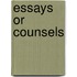Essays Or Counsels