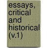 Essays, Critical And Historical (V.1) door Cardinal John Henry Newman