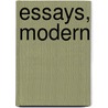 Essays, Modern by Frederic William Henry Myers