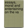 Essays, Moral And Entertaining On The Va door Edward Hyde Clarendon