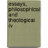Essays, Philosophical And Theological (V