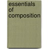 Essentials Of Composition door Abraham Howry Espenshade