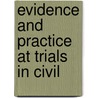 Evidence And Practice At Trials In Civil door Kingsford
