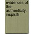 Evidences Of The Authenticity, Inspirati