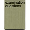 Examination Questions door American Institute of Examiners