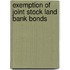 Exemption Of Joint Stock Land Bank Bonds